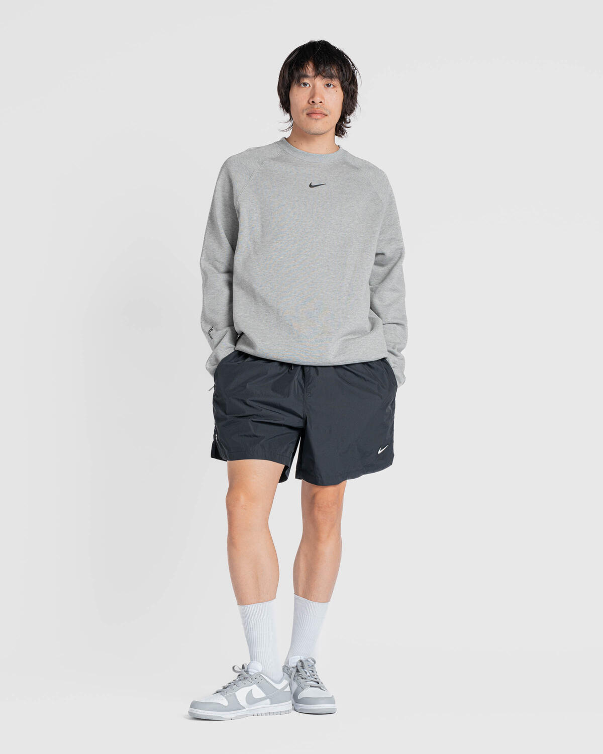 Nike x Drake NOCTA Cardinal Nylon Shorts Black - Image 27