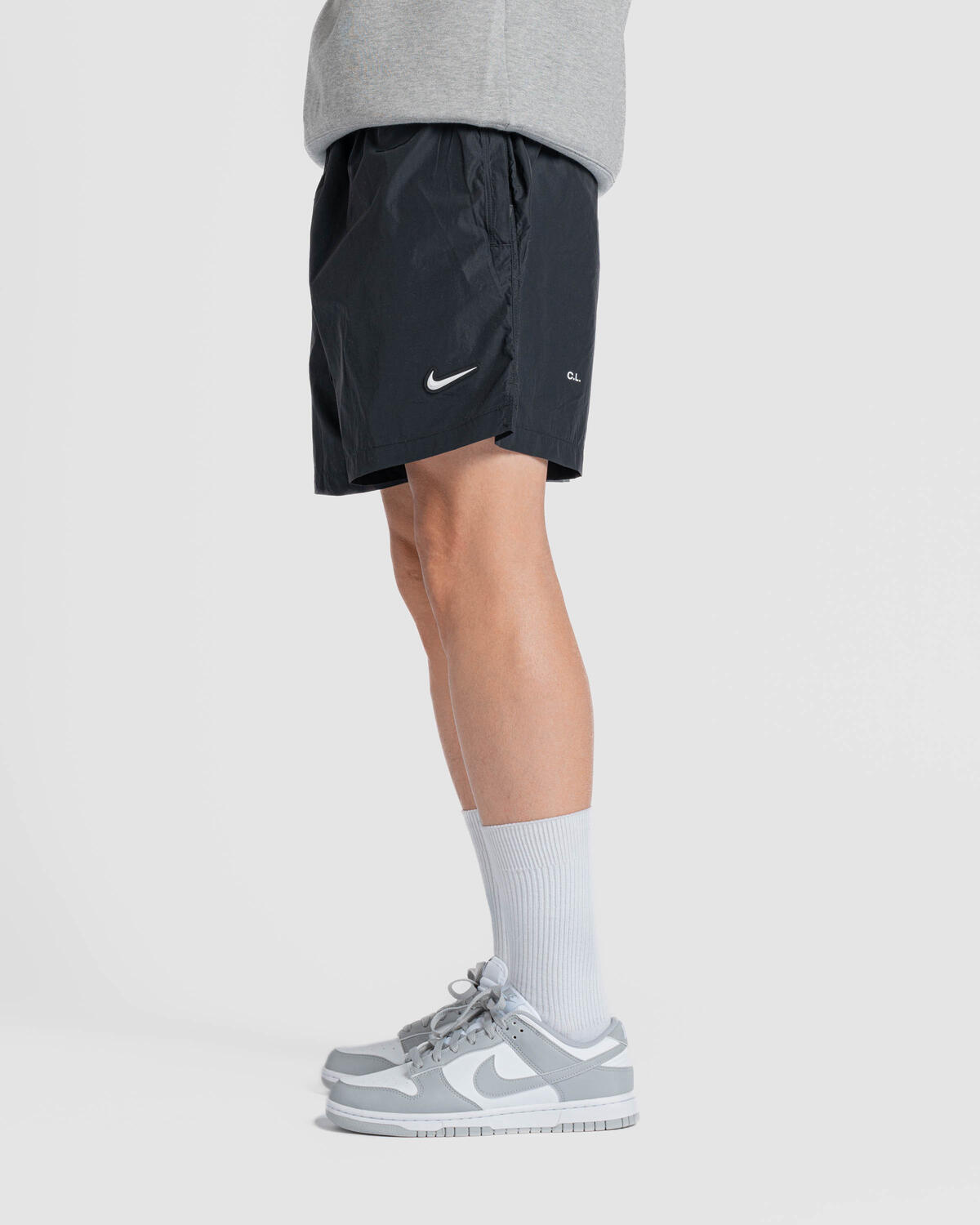 Nike x Drake NOCTA Cardinal Nylon Shorts Black - Image 29