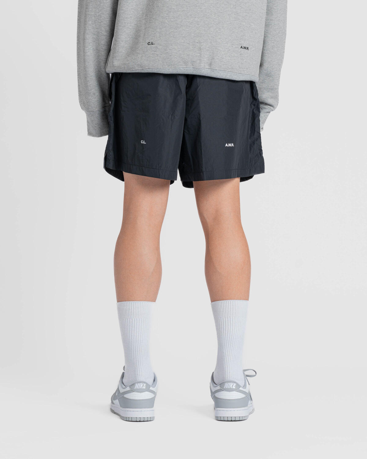 Nike x Drake NOCTA Cardinal Nylon Shorts Black - Image 30