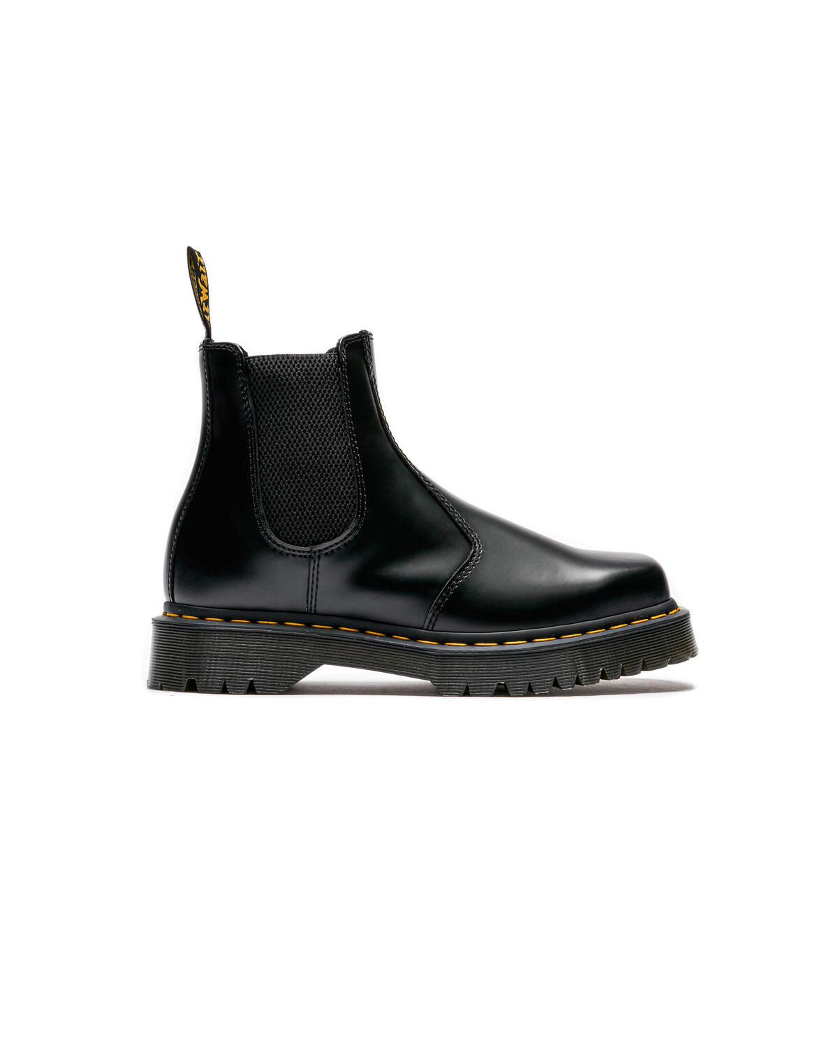 Dr. Martens 2976 Polished Smooth Platform Chelsea Boot in Black (Women's) - Image 12
