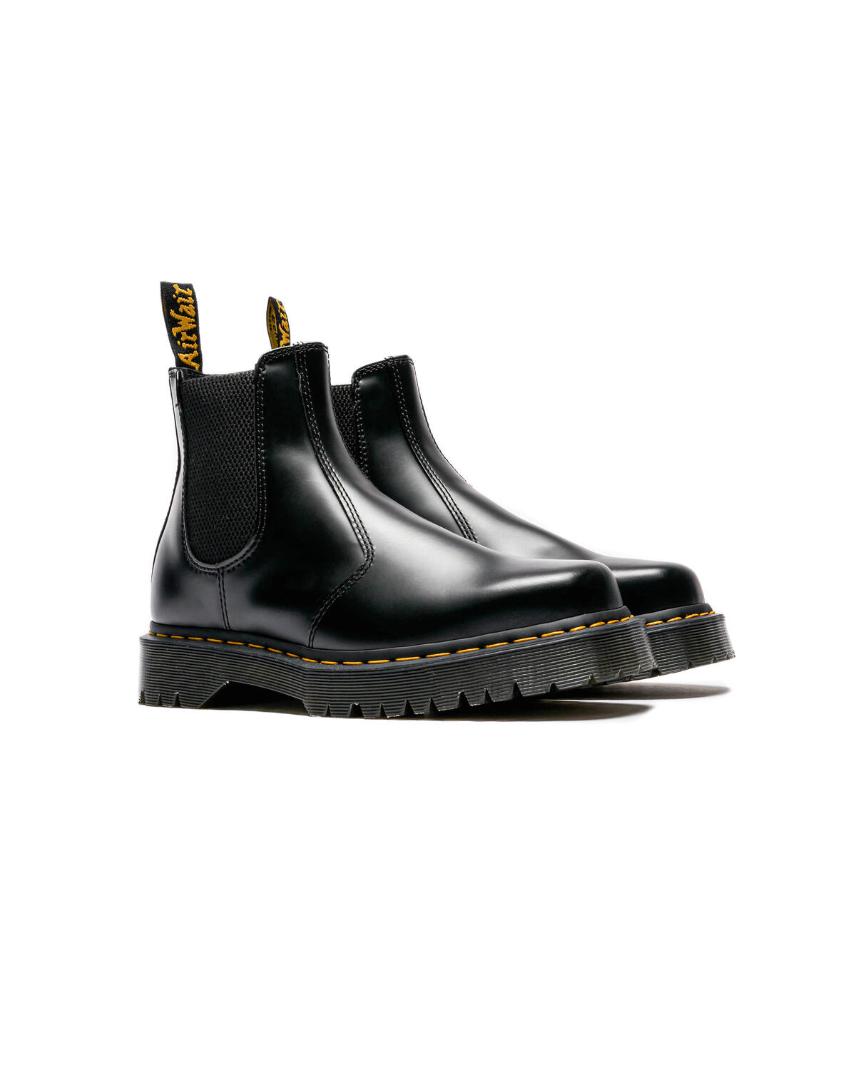 Dr. Martens 2976 Polished Smooth Platform Chelsea Boot in Black (Women's) - Image 13