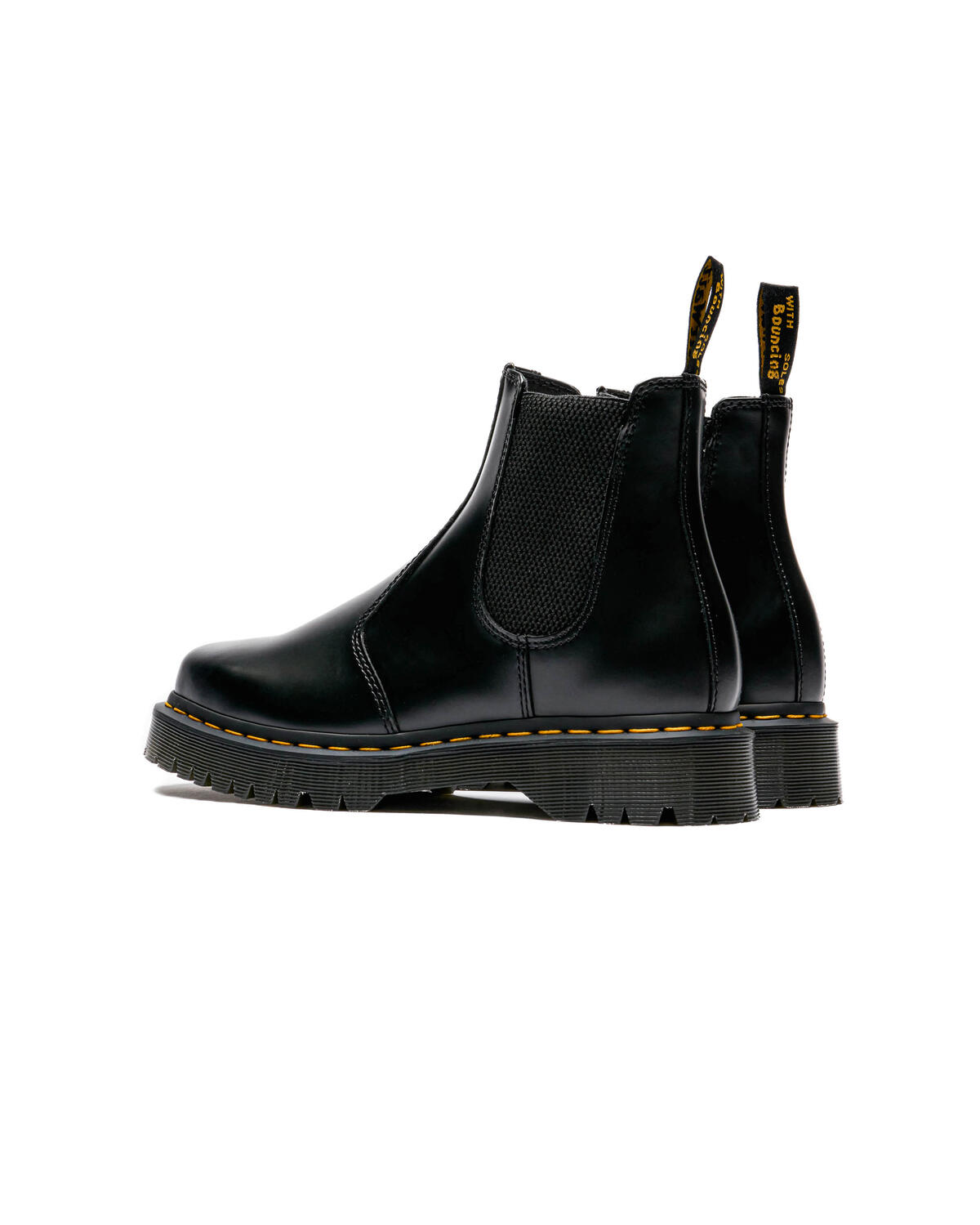 Dr. Martens 2976 Polished Smooth Platform Chelsea Boot in Black (Women's) - Image 14