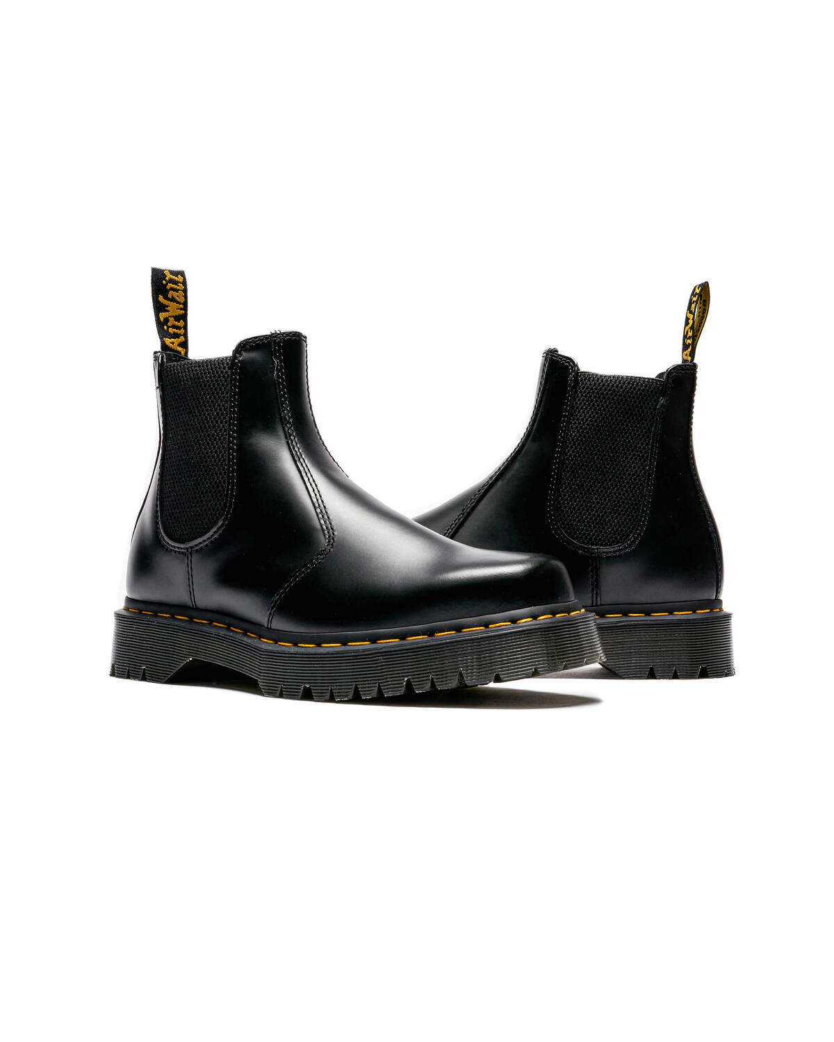 Dr. Martens 2976 Polished Smooth Platform Chelsea Boot in Black (Women's) - Image 15