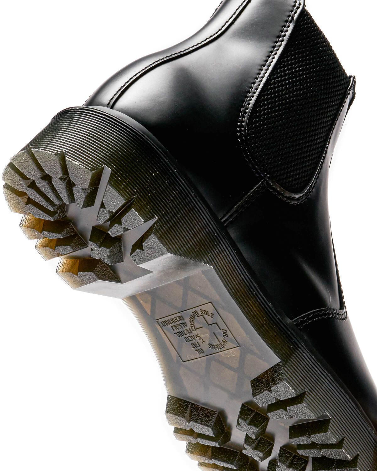 Dr. Martens 2976 Polished Smooth Platform Chelsea Boot in Black (Women's) - Image 17