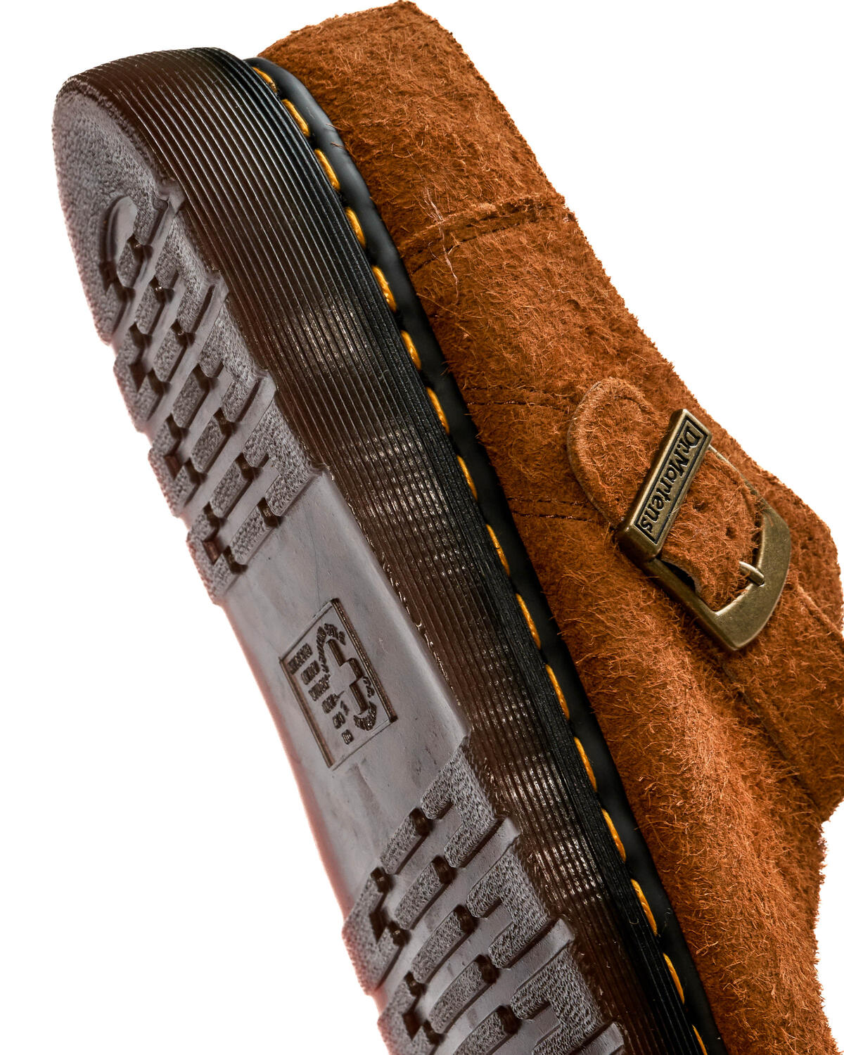 Dr. Martens Isham Chewbacca Suede - Toasted Nut - Image 12