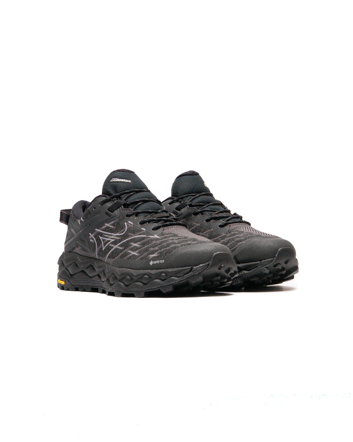 Mizuno - Wave Mujin LS Gore-Tex - Black / Quiet Shade / Black Sand - Image 9