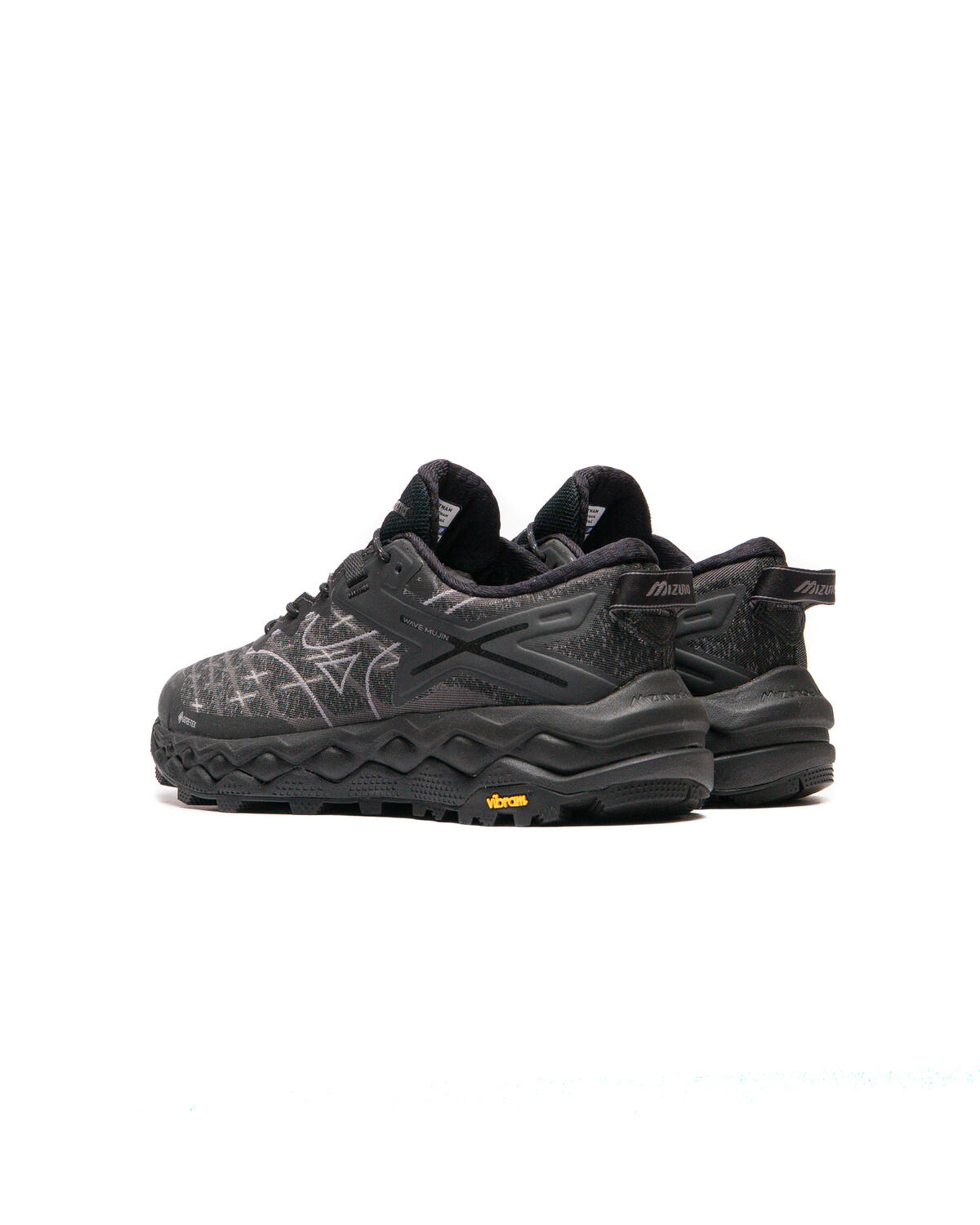 Mizuno - Wave Mujin LS Gore-Tex - Black / Quiet Shade / Black Sand - Image 10