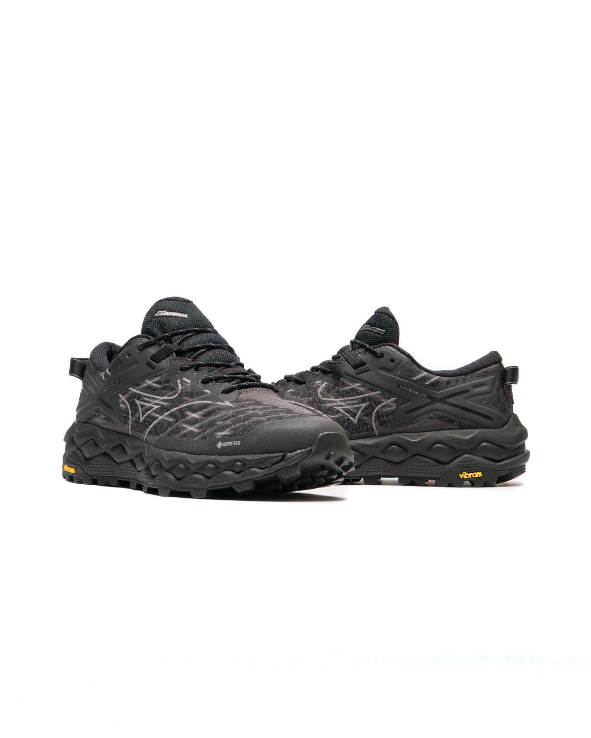 Mizuno - Wave Mujin LS Gore-Tex - Black / Quiet Shade / Black Sand - Image 11
