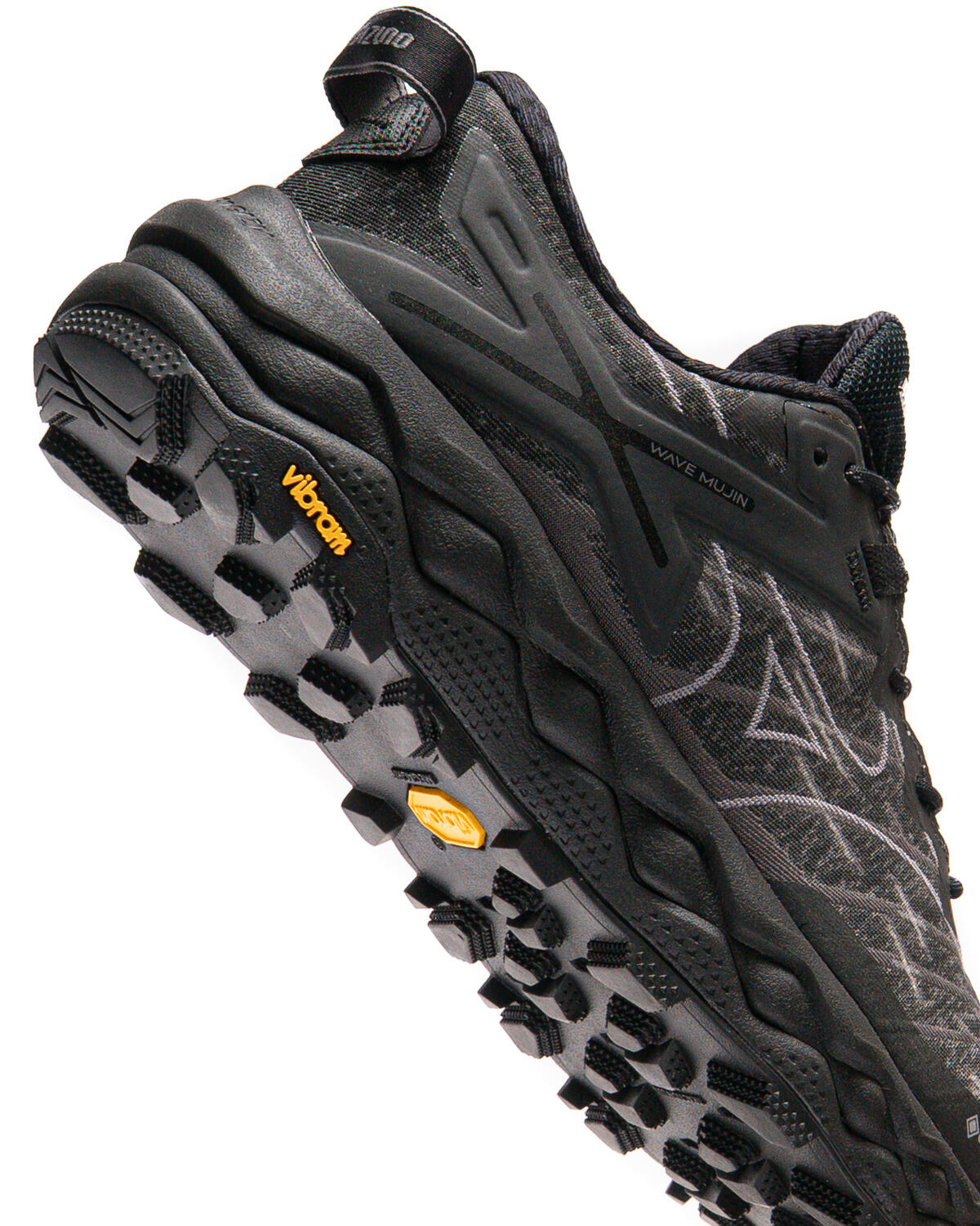 Mizuno - Wave Mujin LS Gore-Tex - Black / Quiet Shade / Black Sand - Image 13