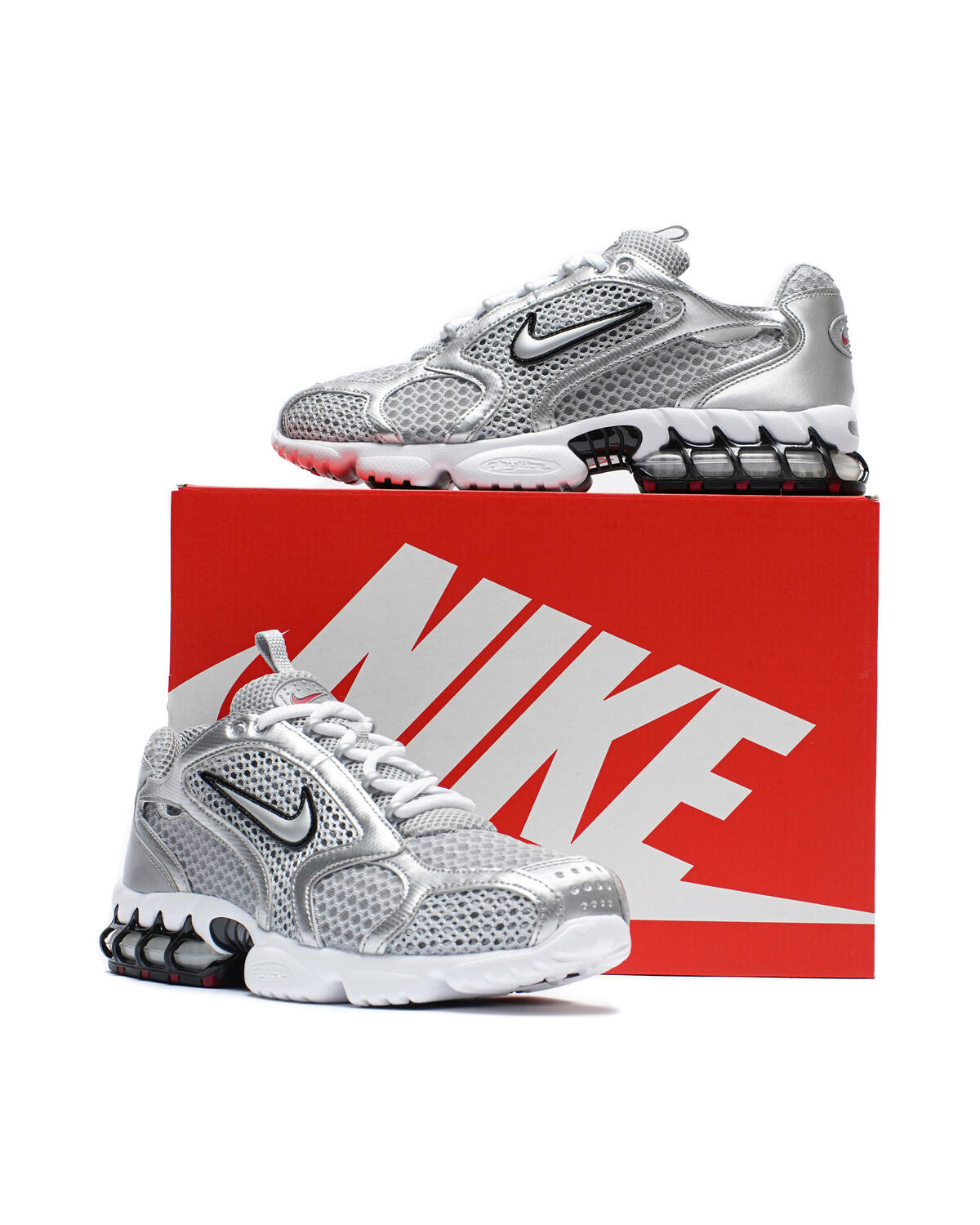 Nike Air Zoom Spiridon Cage 2 'Metallic Silver' - Image 42