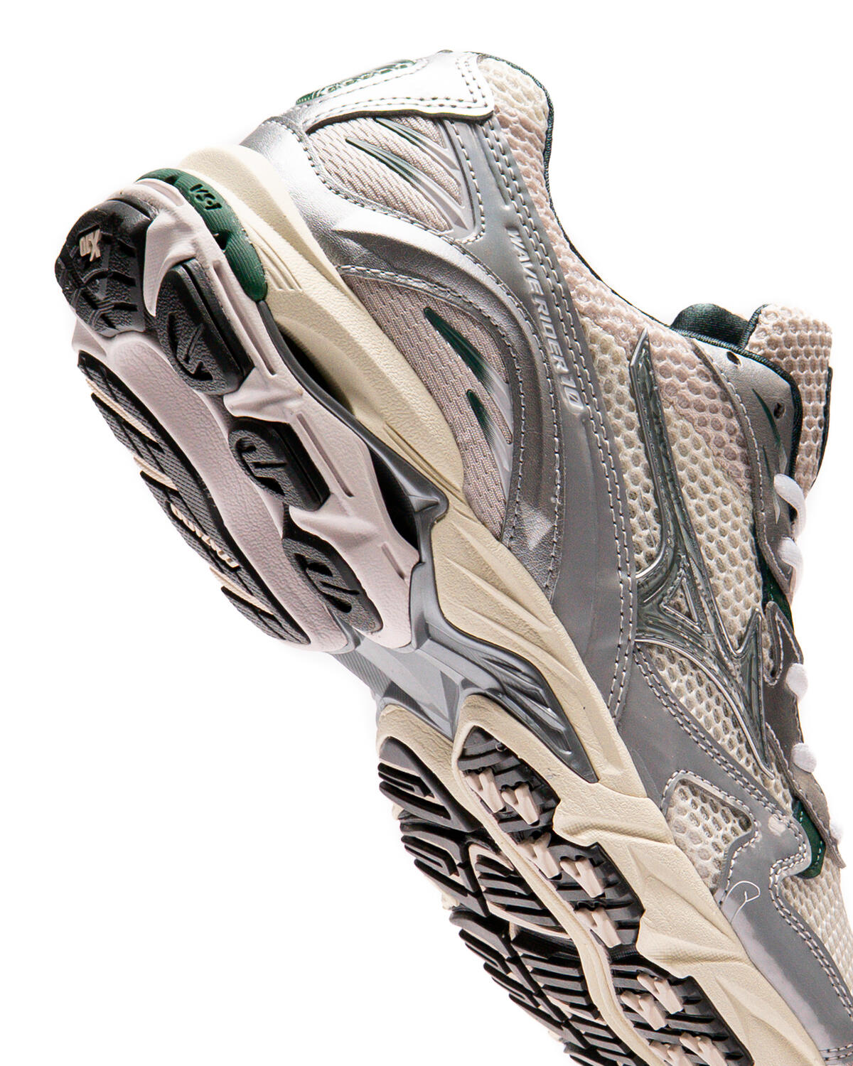 Mizuno Wave Rider 10 Snow White - Image 23