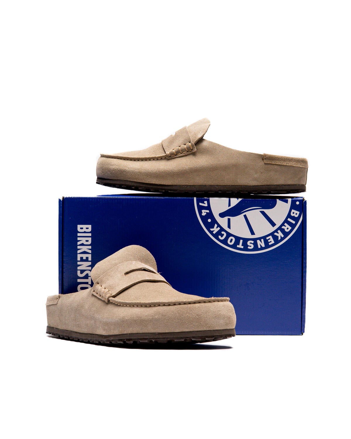 Birkenstock Naples Wrapped US 11.5, UK 10.5 Taupe Suede Birkenstock - Naples Wrapped Suede Leather Sandals in Taupe  main image 2