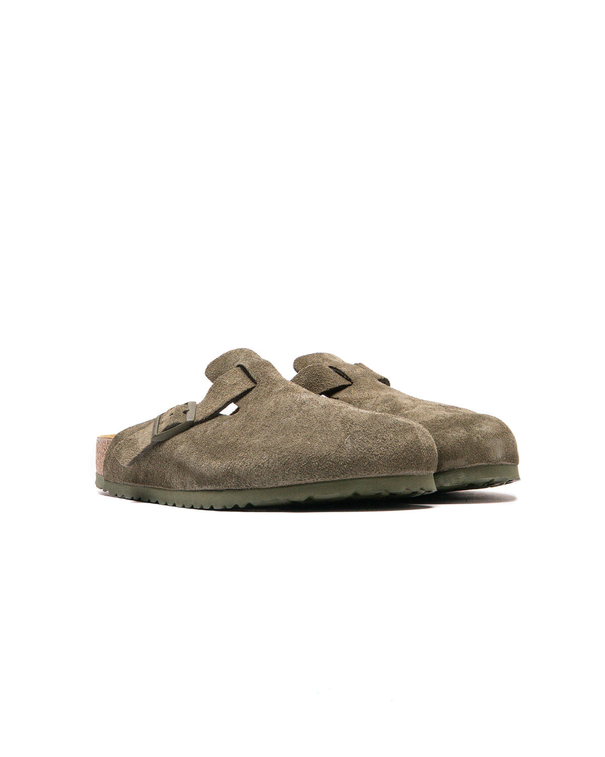 Birkenstock Boston Suede - Thyme - Image 14