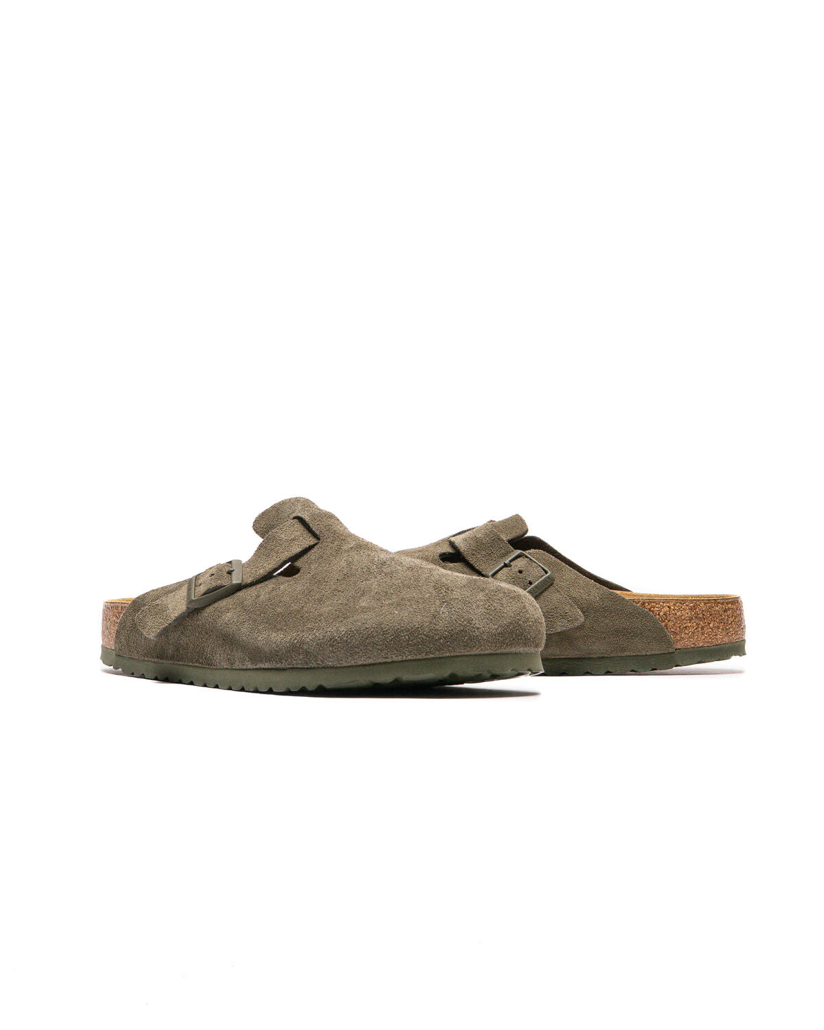 Birkenstock Boston Suede - Thyme - Image 16