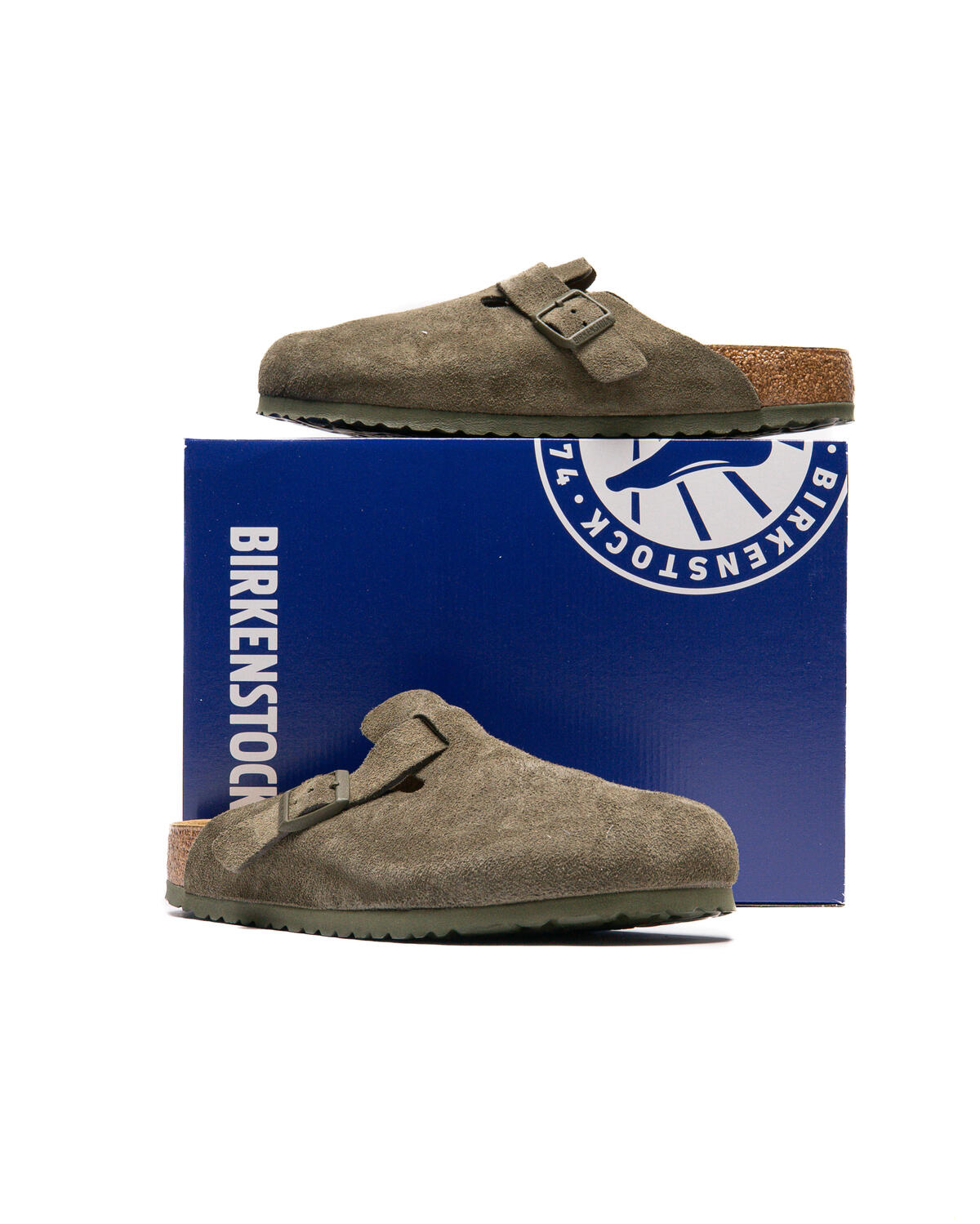 Birkenstock Boston Suede - Thyme - Image 17