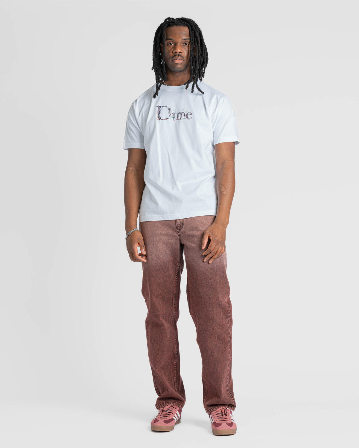 Dime Men Classic Steampunk T-Shirt White - Image 5