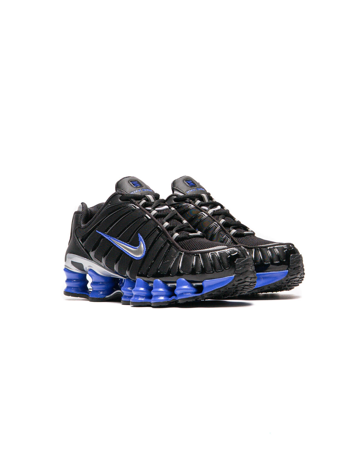 Nike Shox TL Black / Metallic Silver / Racer Blue - Image 25