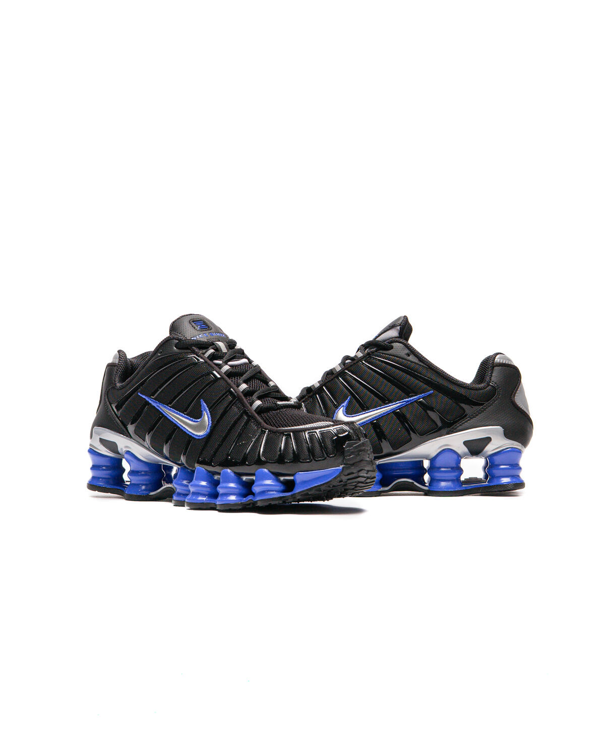 Nike Shox TL Black / Metallic Silver / Racer Blue - Image 27