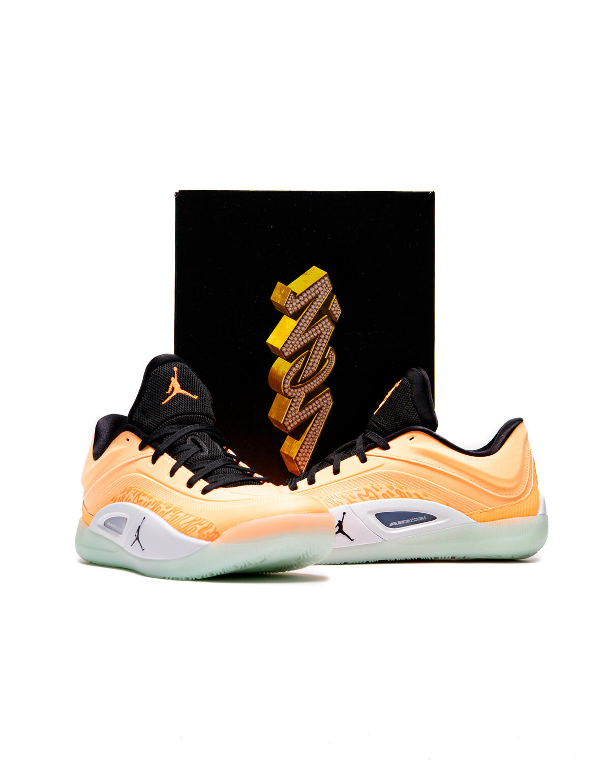 Jordan Zion 4 Mens Size 11 Basketball Shoes Peach Cream/Black/White/Total Orange Zion 4 https://www.shoepalace.com/products/jordan-fb1802-800  main image 4