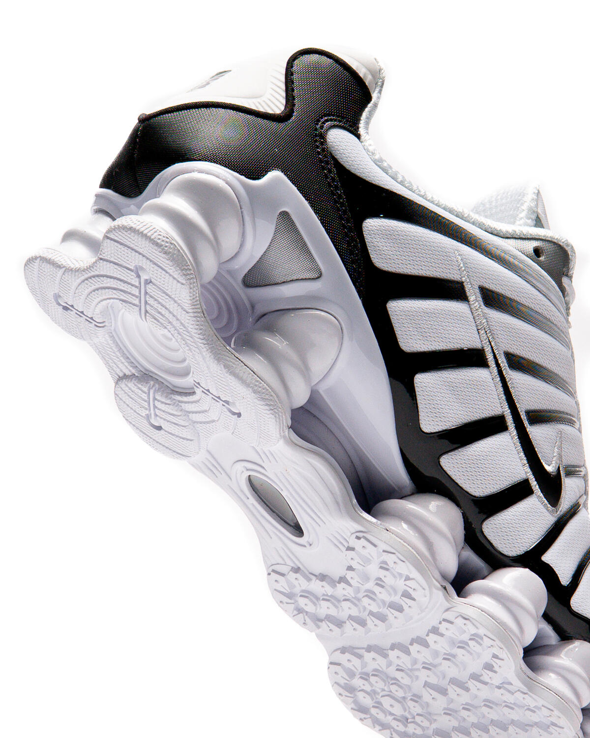 Nike Shox TL White / Black - MTLC Platinum - Image 17