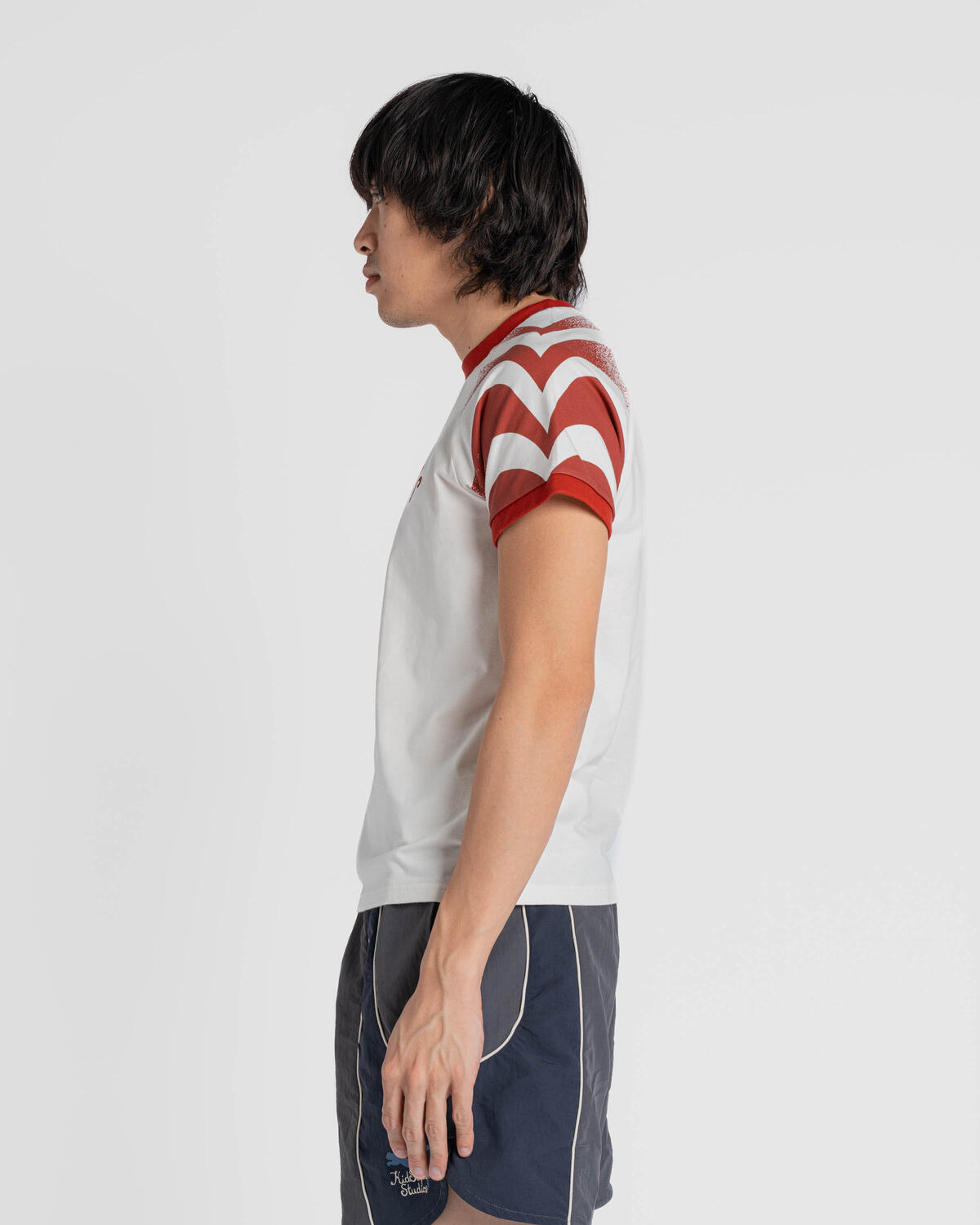 Puma KidSuper Ringer Tee 'Warm White' - Image 7