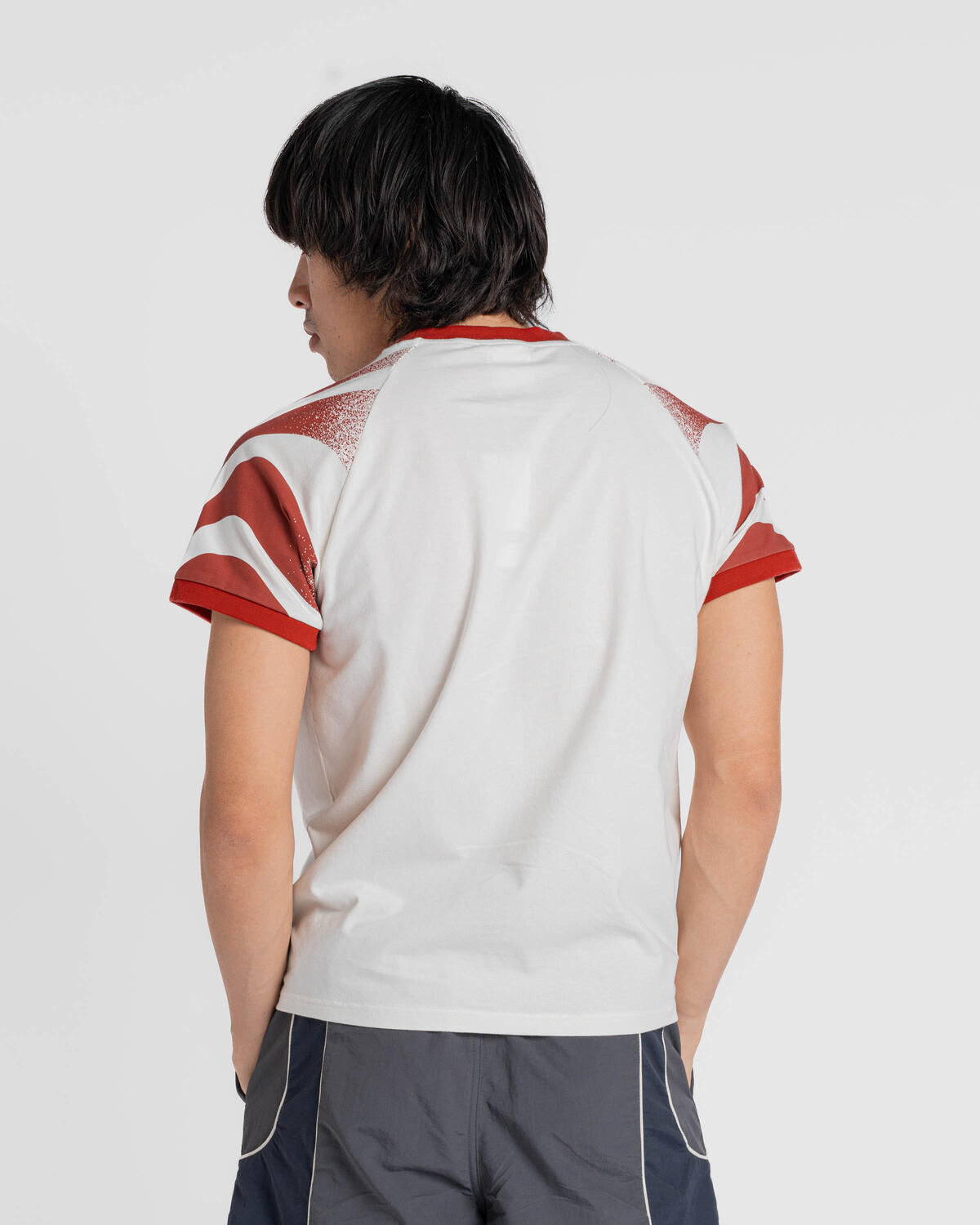 Puma KidSuper Ringer Tee 'Warm White' - Image 8