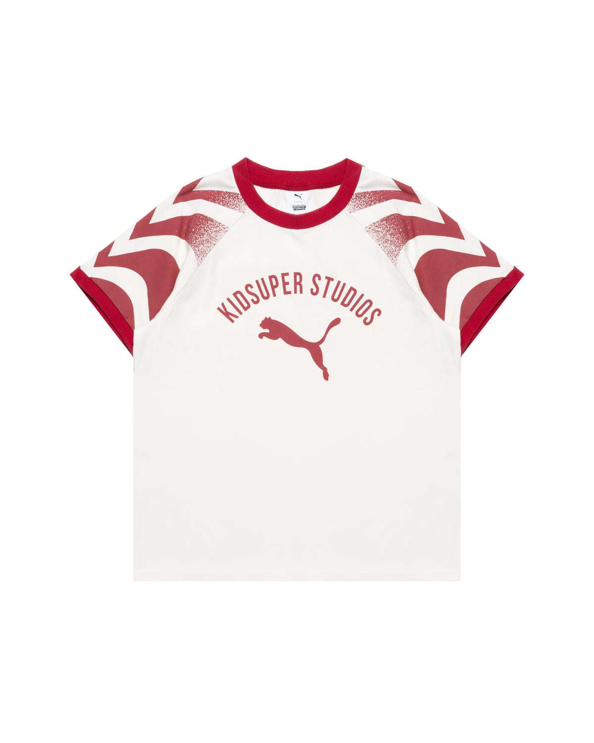 Puma KidSuper Ringer Tee 'Warm White' - Image 9