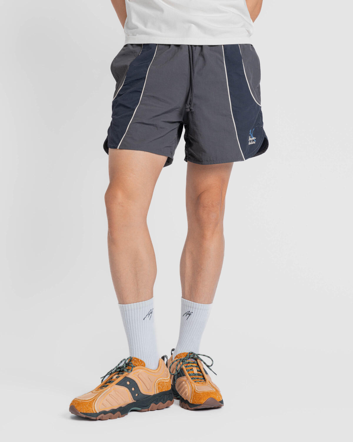 Puma KidSuper Shorts 'Dark Coal' - Image 8