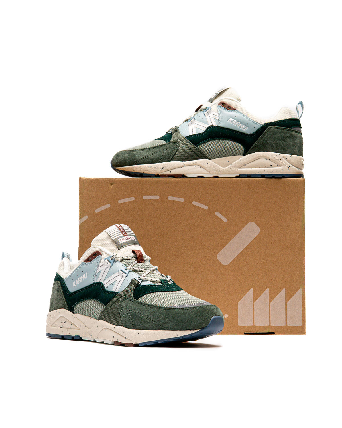 Karhu Fusion 2.0 "Mölkky" Pack - Laurel Wreath / Blanc de Blanc - Image 16