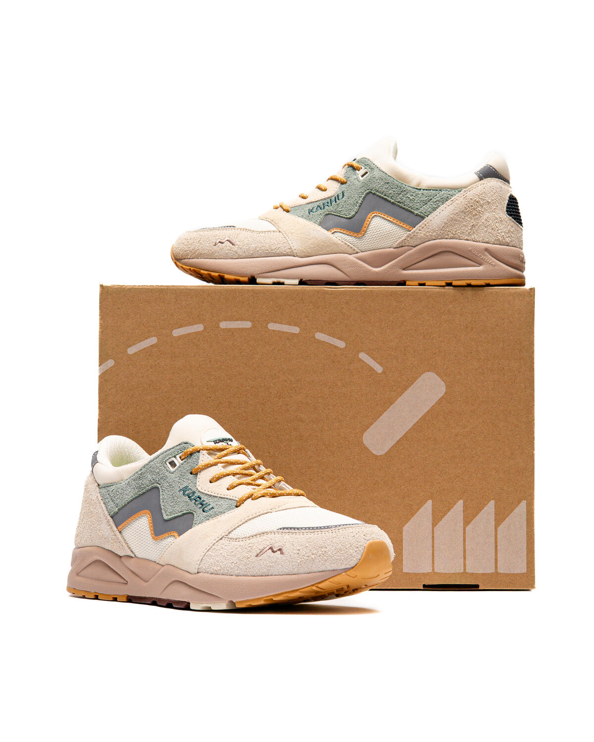 Karhu Aria 95 Turtledove / Iceberg Green - Image 6
