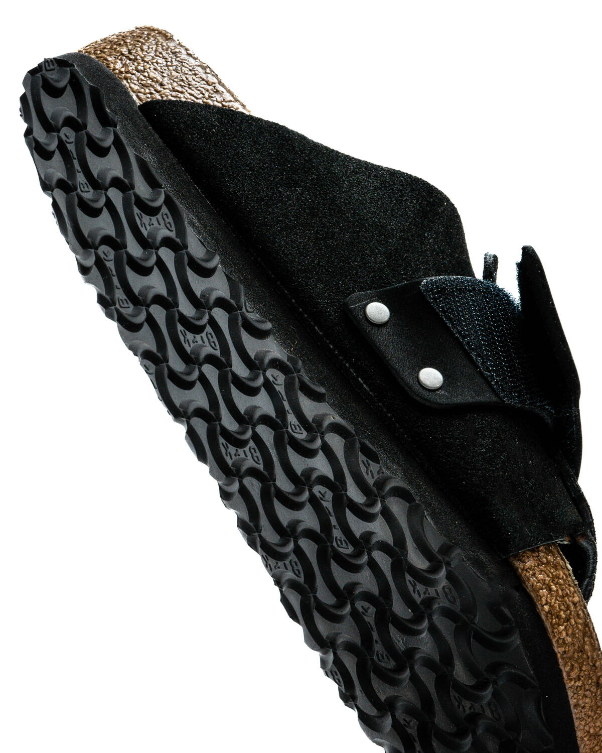 Birkenstock Kyoto Suede Leather Regular - Black - Image 17