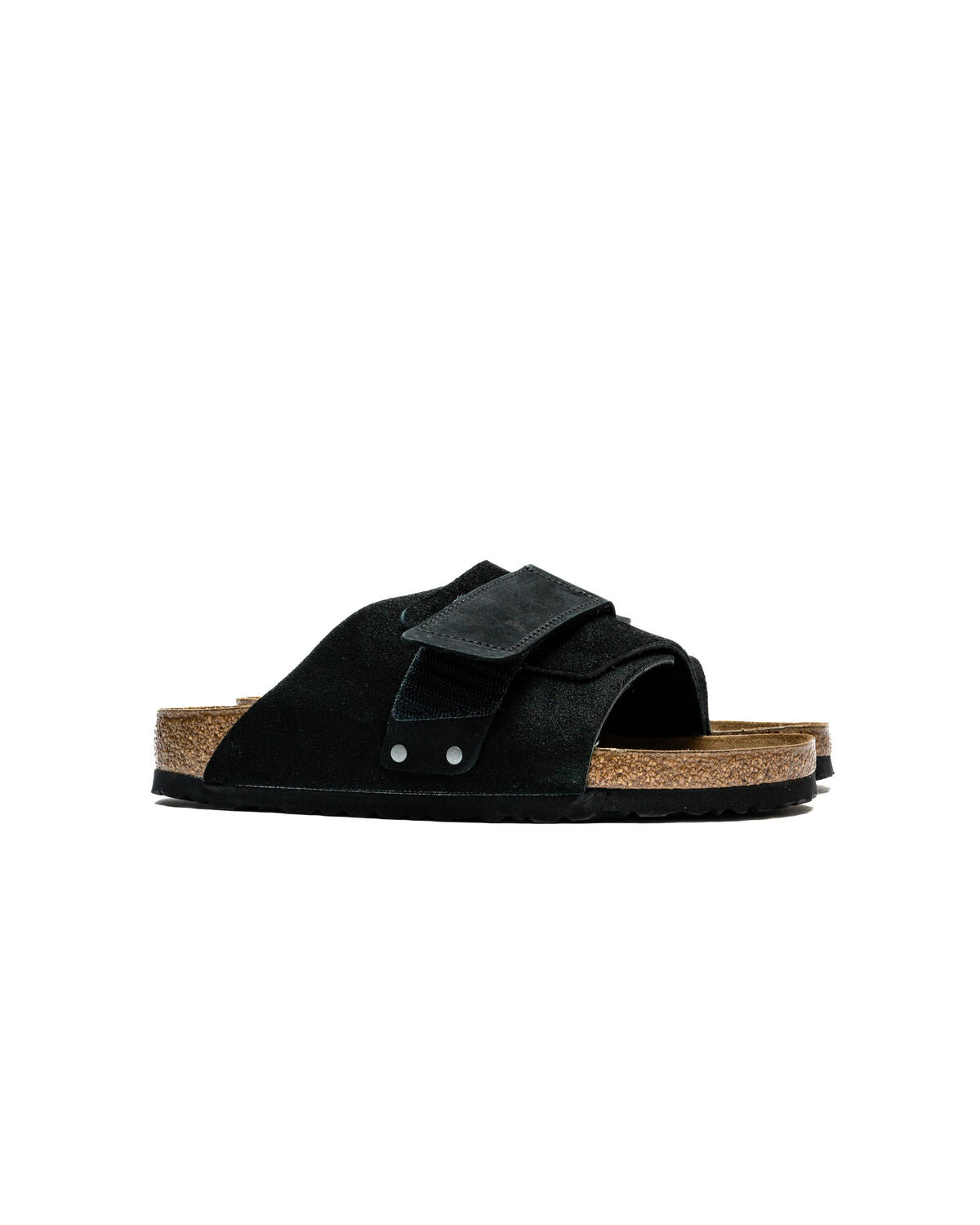 Birkenstock Kyoto Suede Leather Regular - Black - Image 13