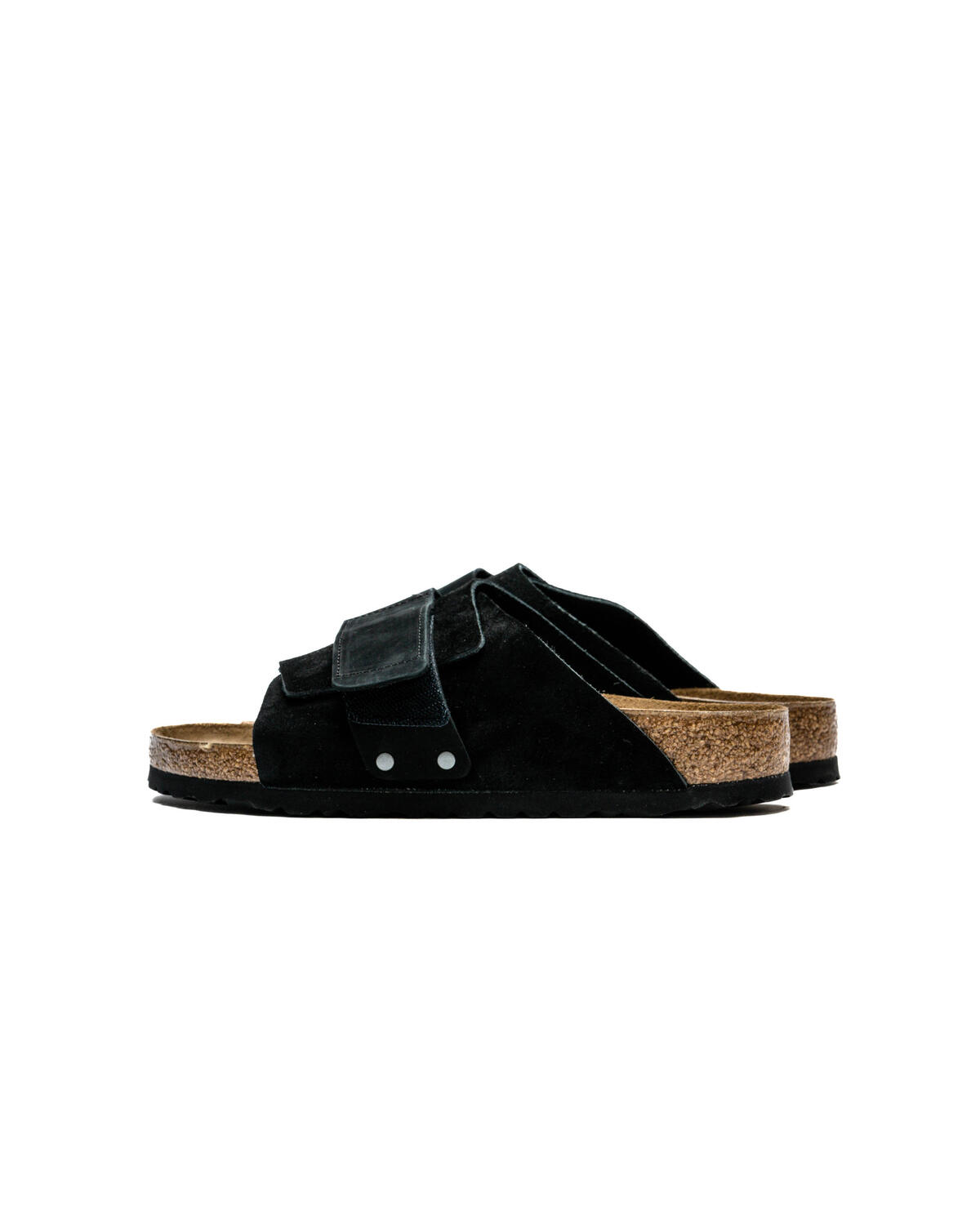 Birkenstock Kyoto Suede Leather Regular - Black - Image 14