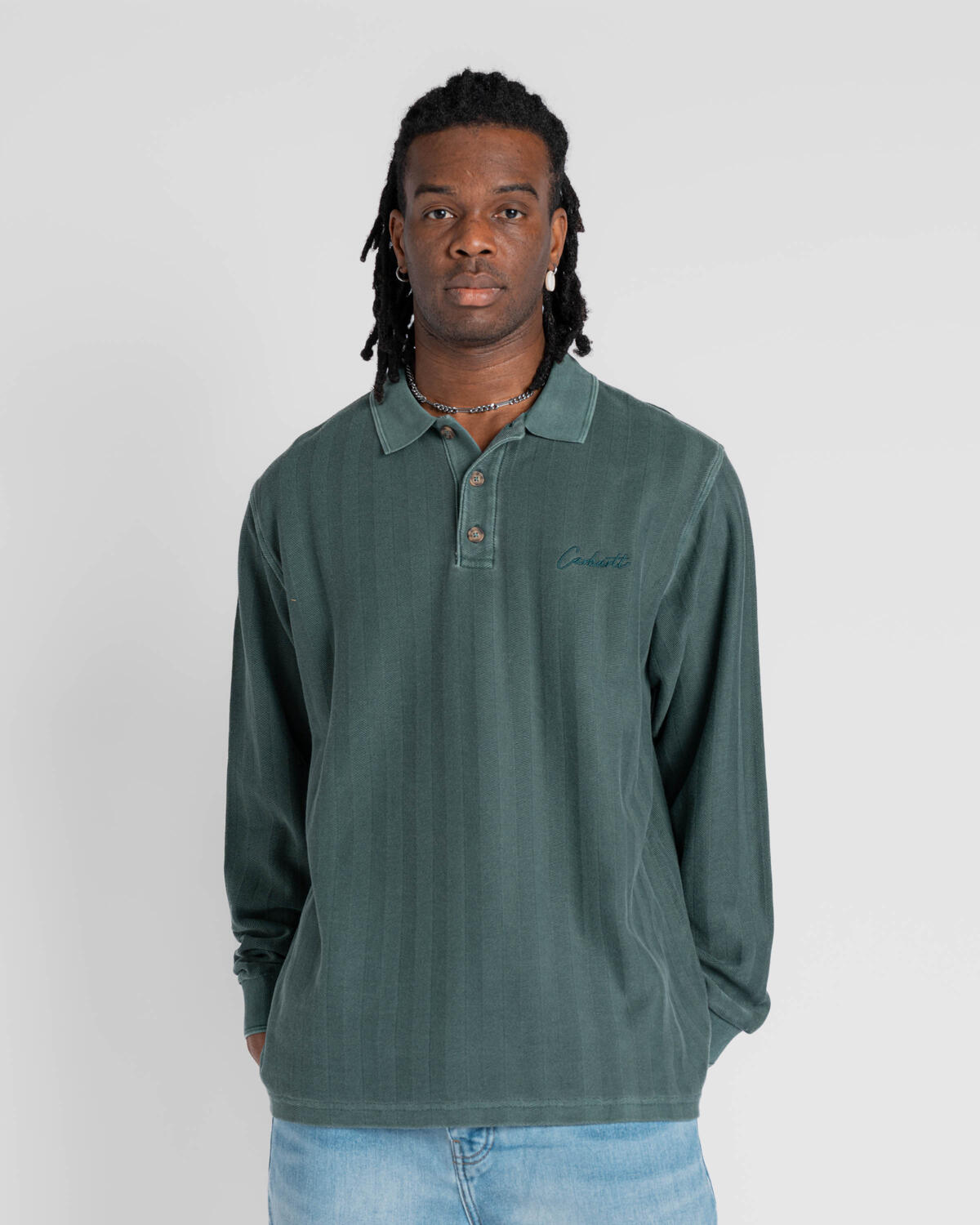 Carhartt WIP L/S Morrison Rugby Shirt - Image 4