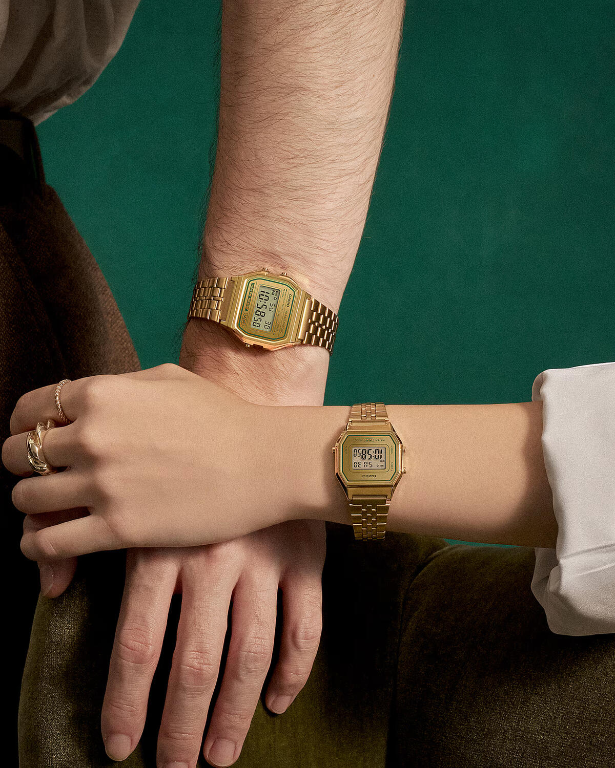 Casio A158WEGV-9A Vintage Gold Watch - Image 6