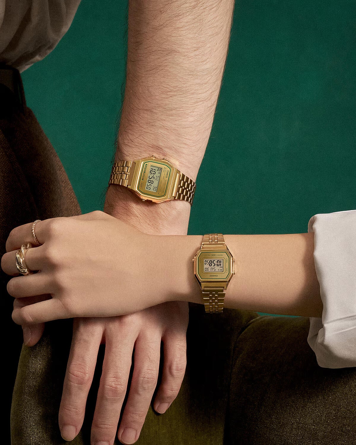Casio Vintage Gold Watch A158WEGV-9A - Image 5
