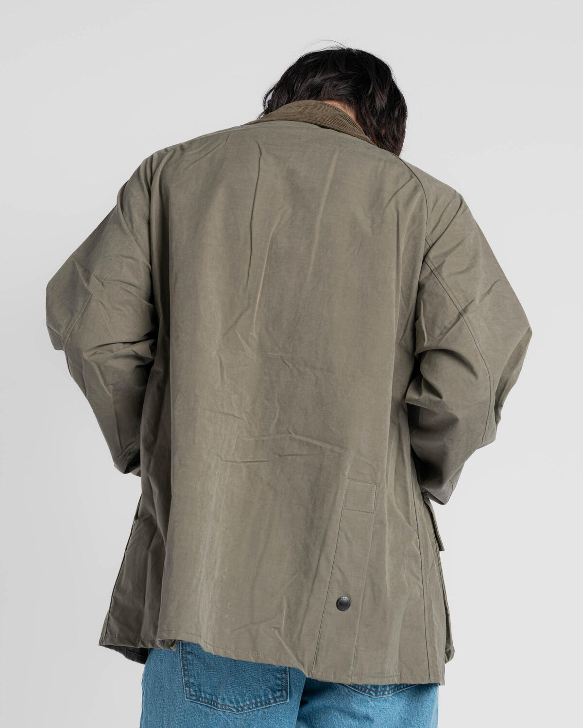 Barbour Oversized Peached Bedal Casual Jacket - Image 6
