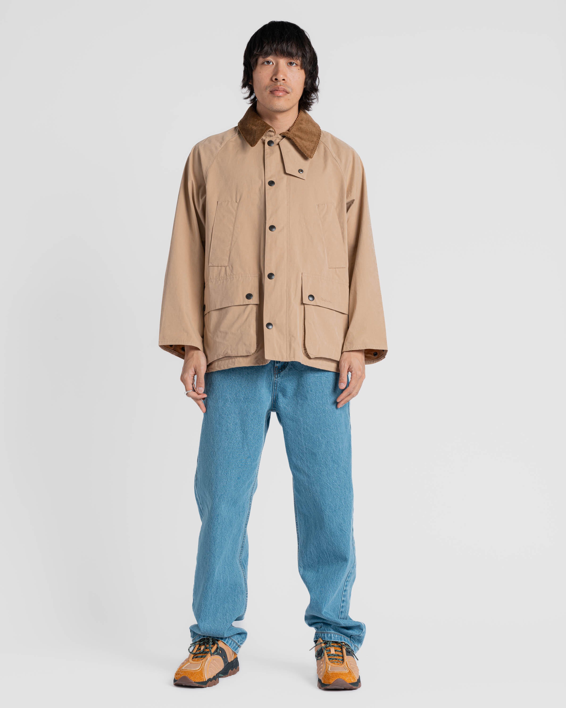 Barbour Oversized Peached Bedal Casual Jacket | MCA0933ST51 | AFEW 