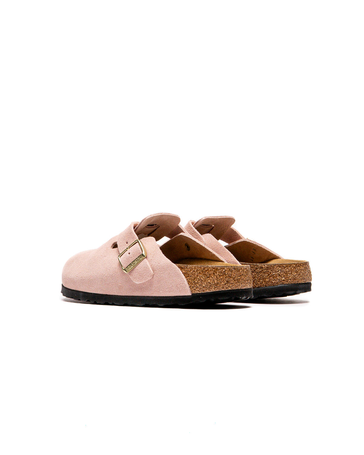 Birkenstock Boston Suede Mule in Light Rose (Women's) - Image 19