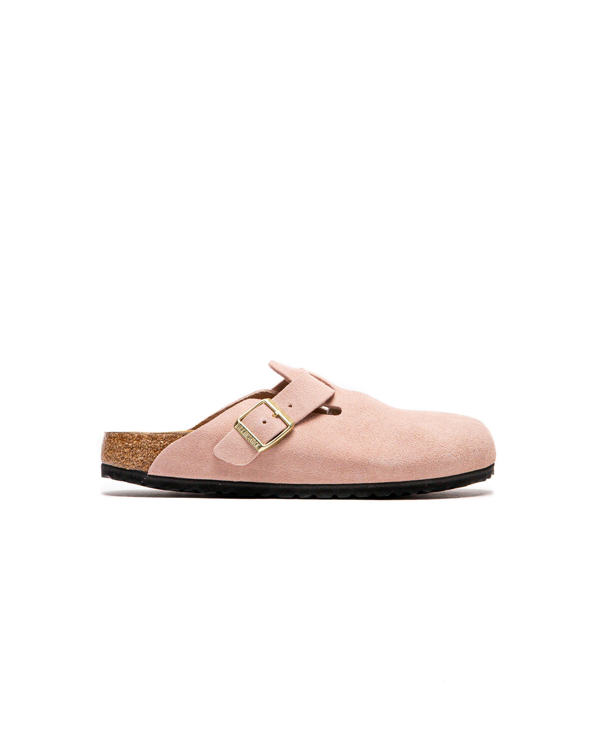 Birkenstock Boston Suede Mule in Light Rose (Women's) - Image 17