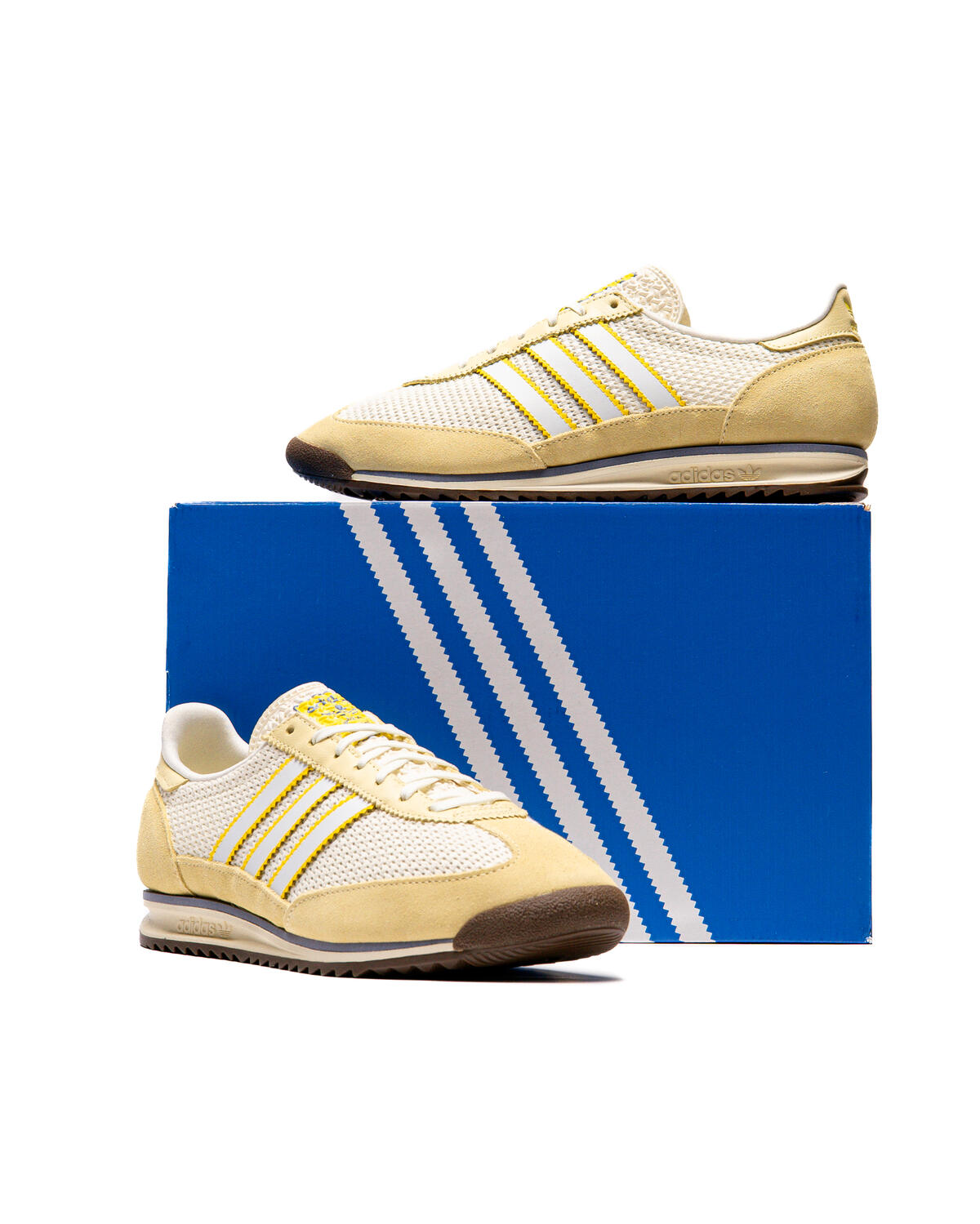 Adidas SL 72 OG W Ivory / Yellow / Power Yellow (Women's) - Image 6
