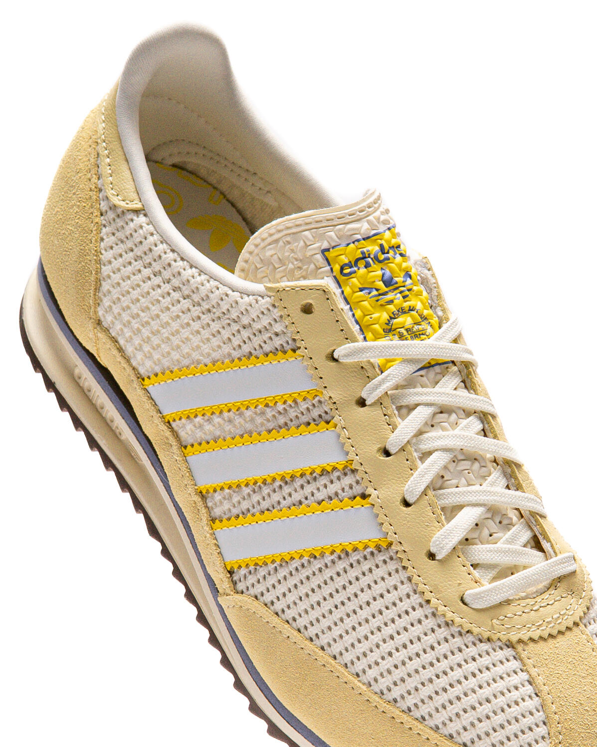 Adidas SL 72 OG W Ivory / Yellow / Power Yellow (Women's) - Image 7