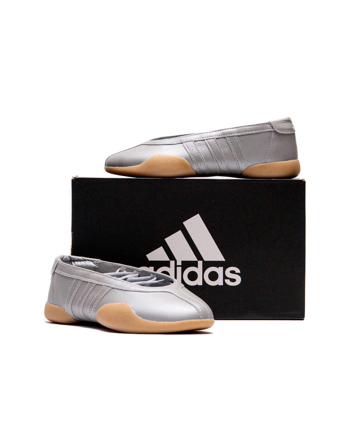 Adidas Taekwondo Mei Silver Metallic Ballet Sneakers (Women's) - Image 36