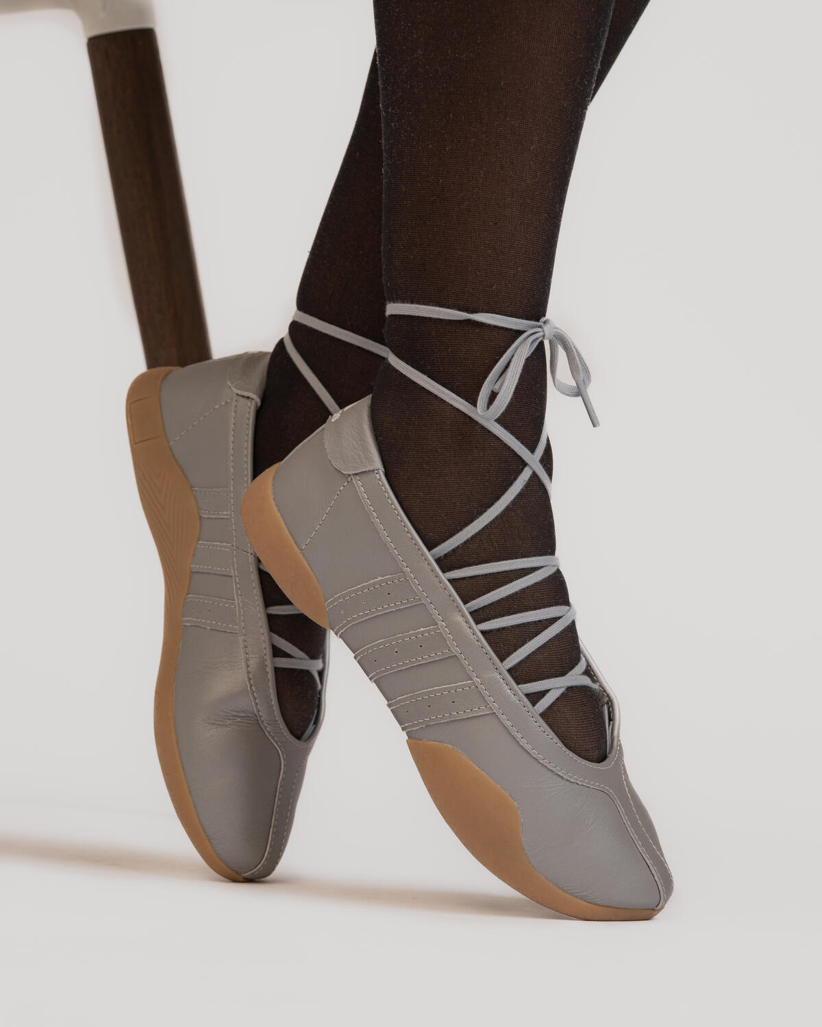 Adidas Taekwondo Mei Silver Metallic Ballet Sneakers (Women's) - Image 37