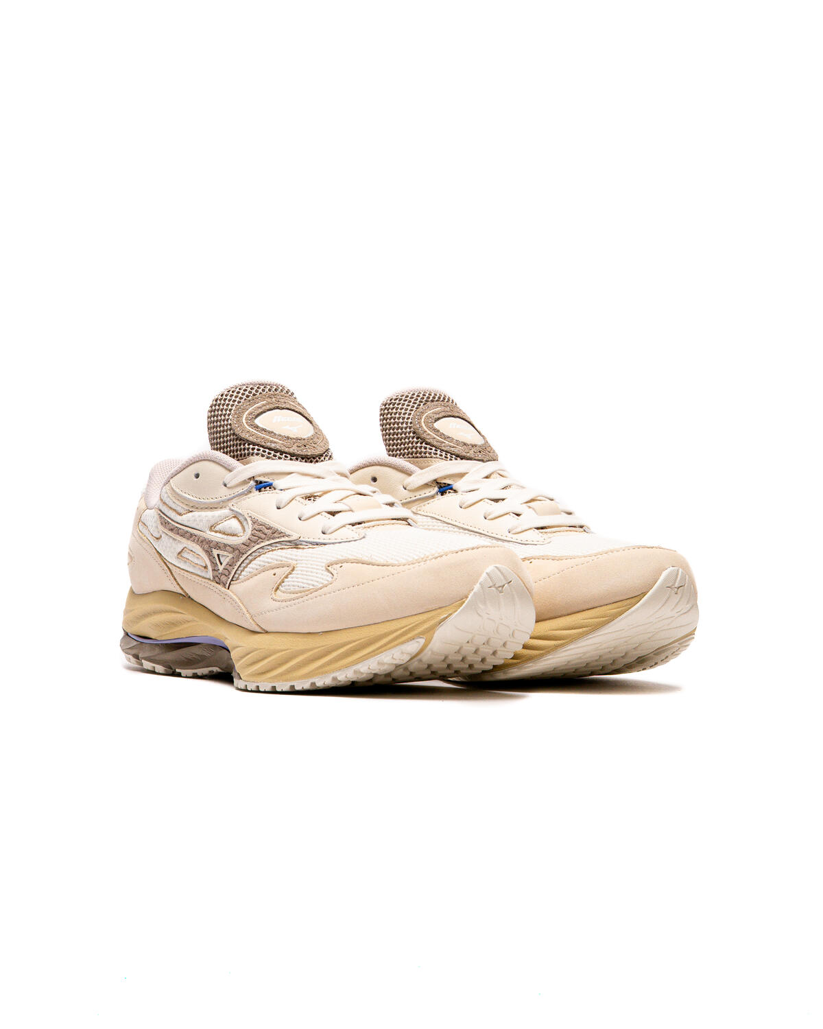 Mizuno Beta Summer Sand/White Shadow Wave Rider Sneakers size 11 Mizuno Wave Rider Beta White Sand Men main image 4