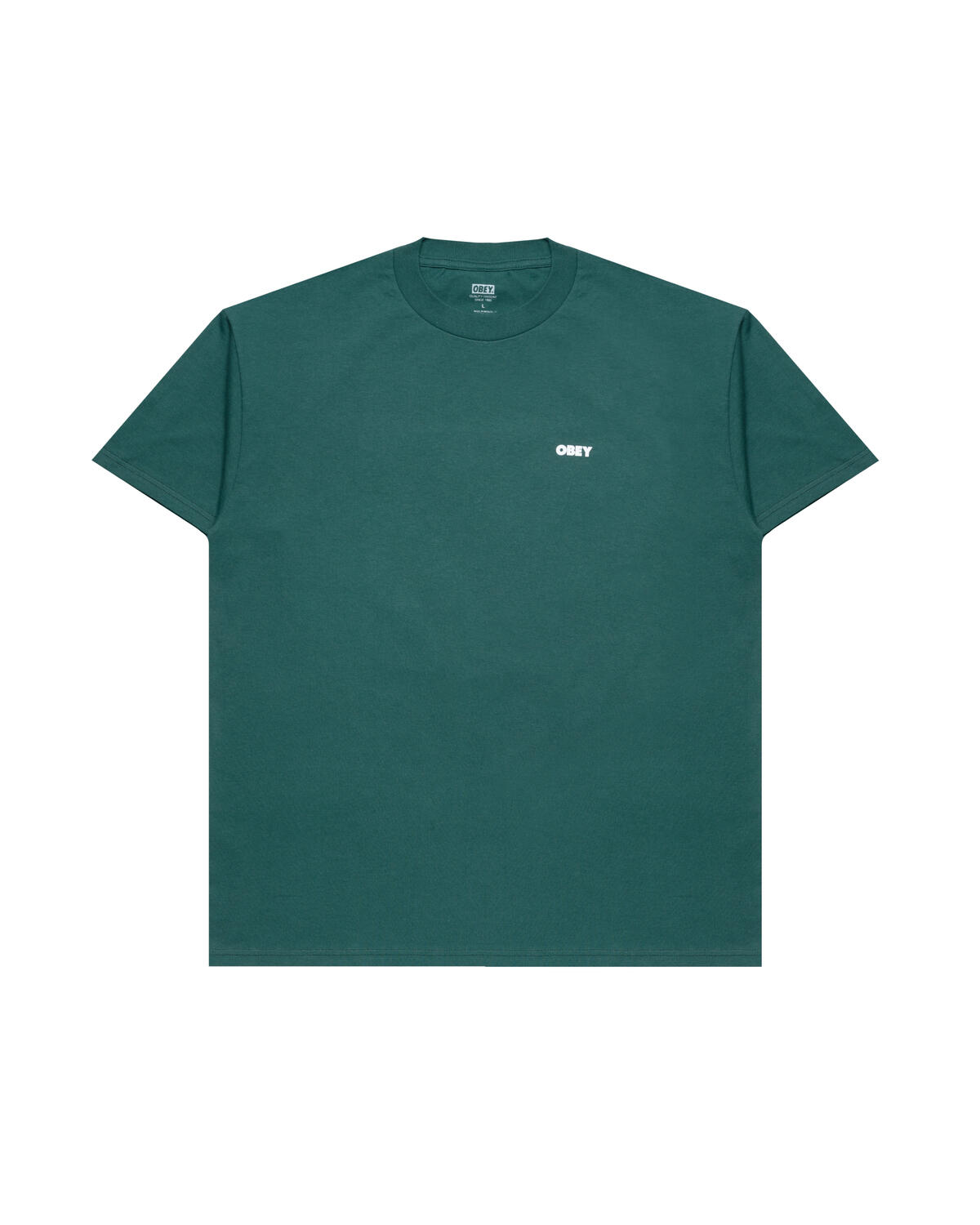Obey Cropped Icon Tee - Image 1