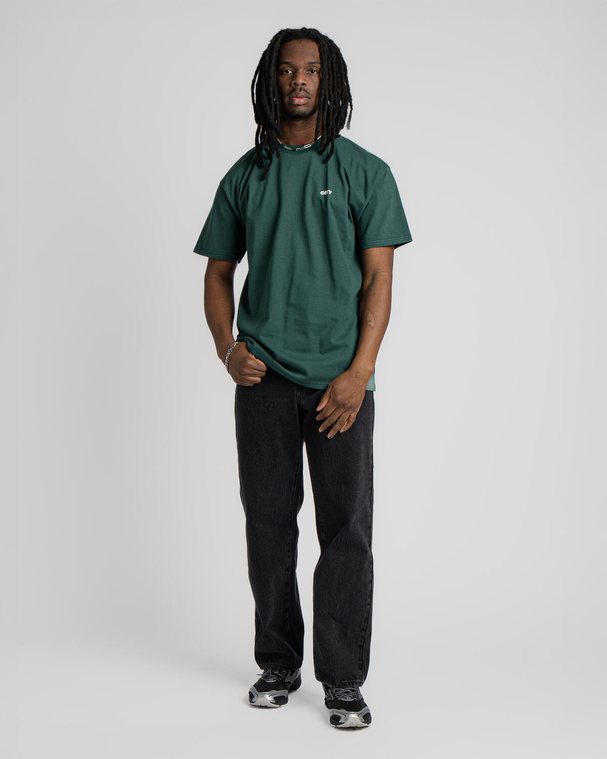 Obey Cropped Icon Tee - Image 3