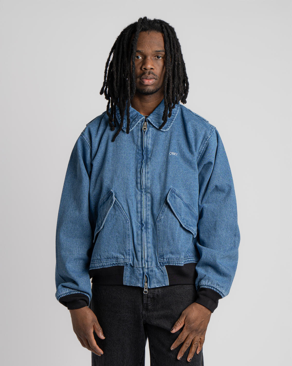 Obey Denim CWU Jacket - Image 4