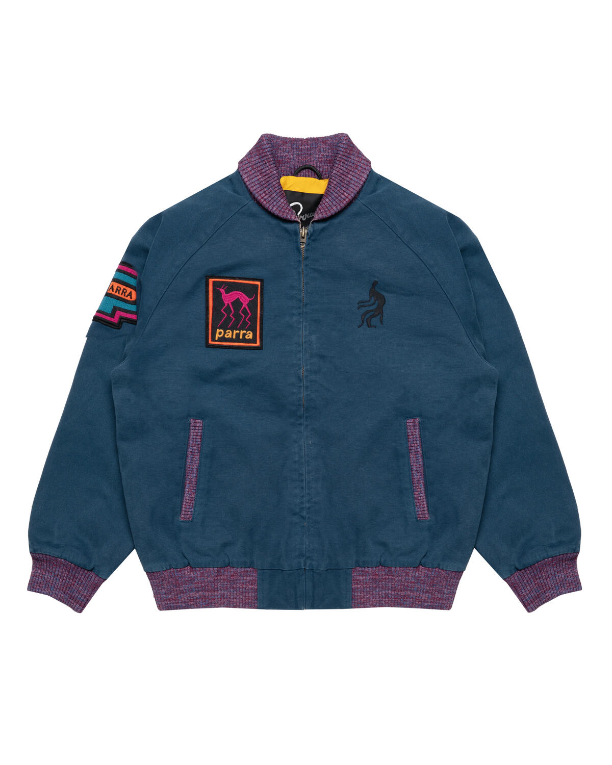 by Parra Skull Stalker Varsity Jacket - Image 2