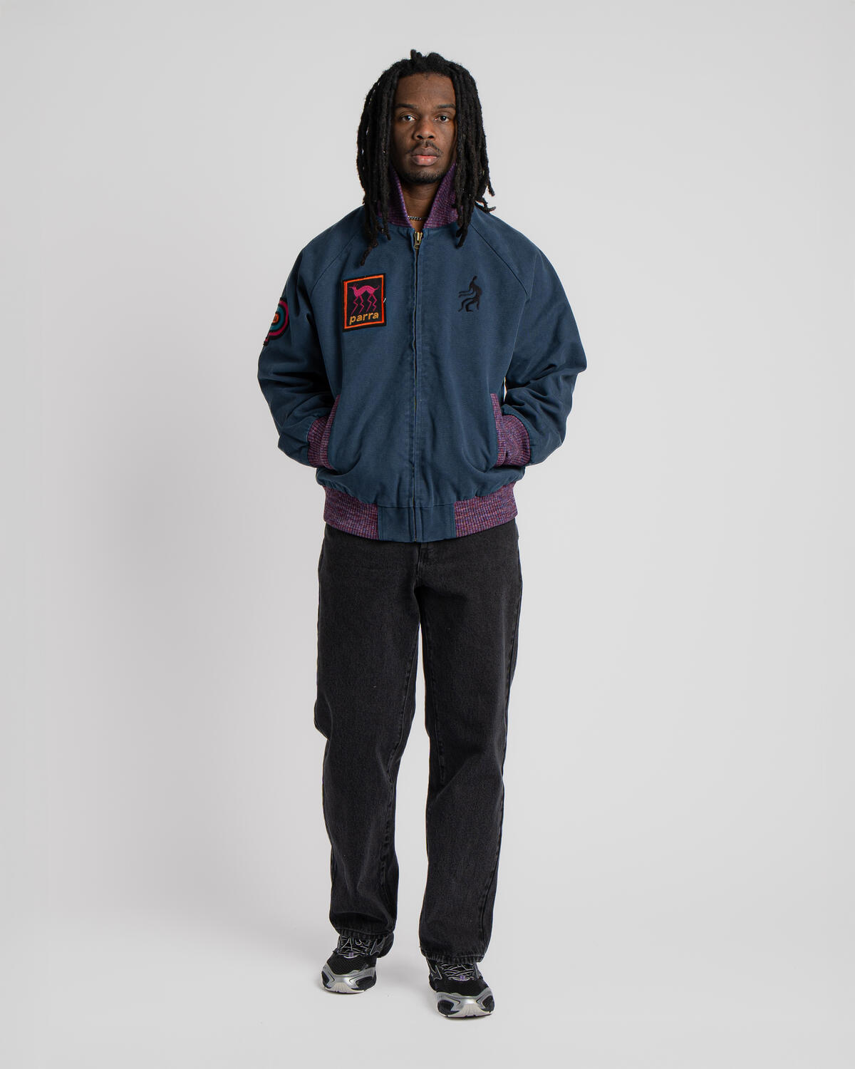 by Parra Skull Stalker Varsity Jacket - Image 3